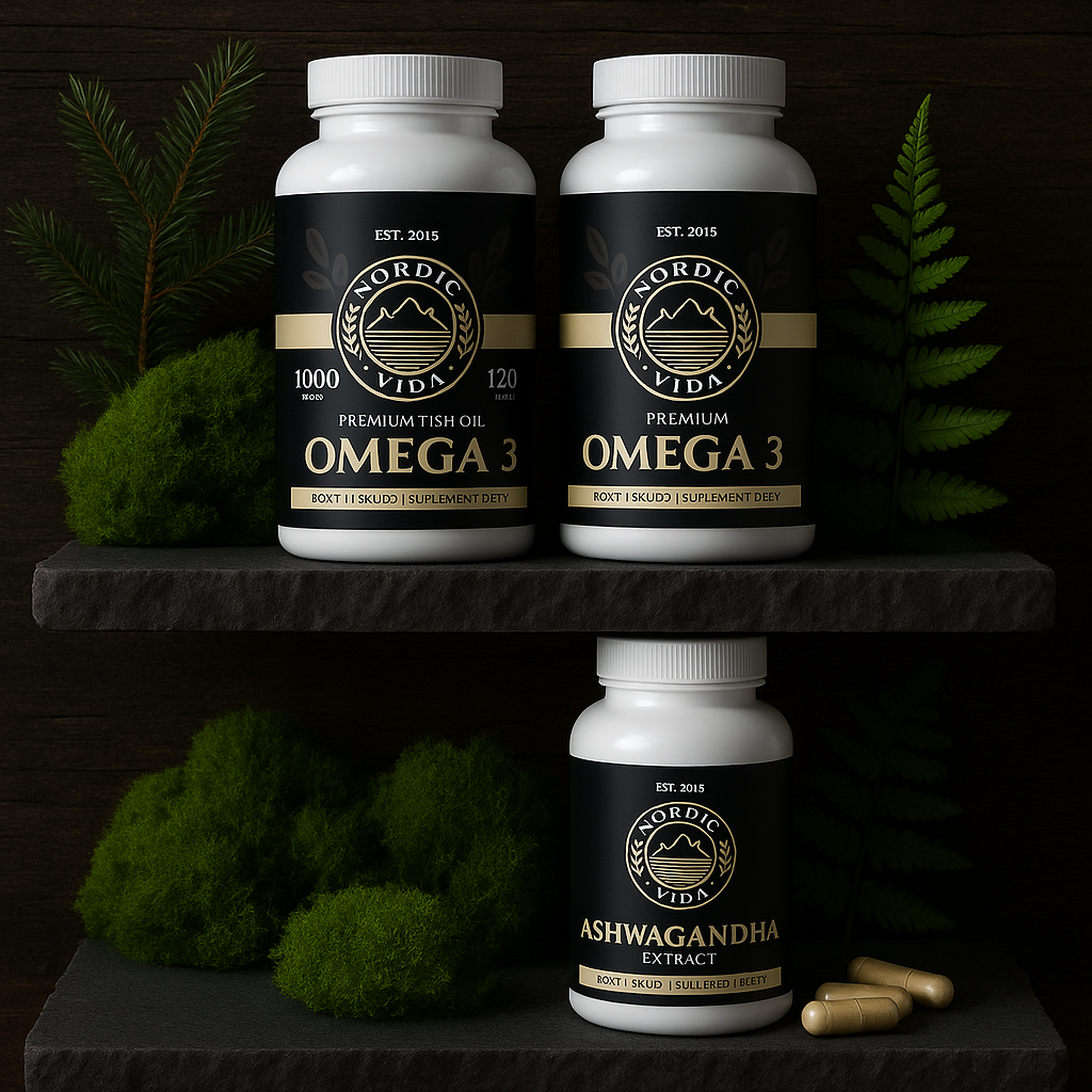 Nordogsk Vogda Omega-3 – 120 kapsler